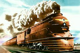 Blues Train Song Comics graphic